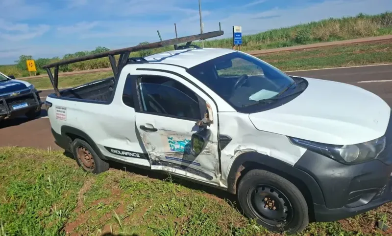 Ilustração da notícia Picape furtada em Mato Grosso é recuperada após perseguição na BR-163 em Pedro Gomes